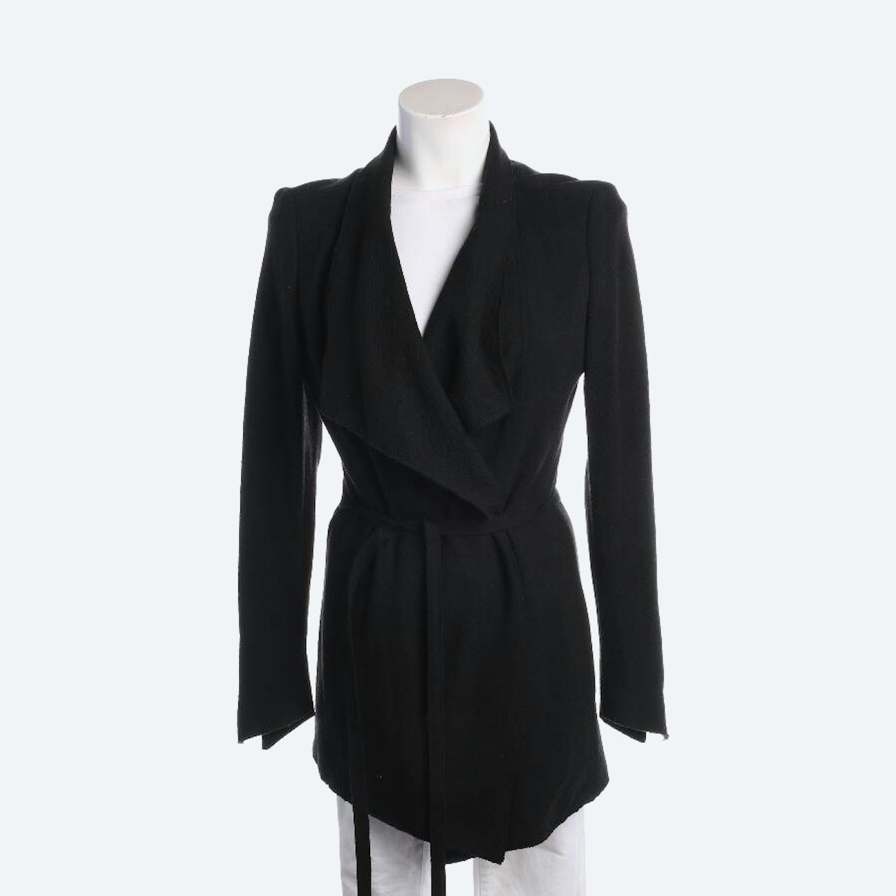 Image 1 of Wool Jacket 38 Black in color Black | Vite EnVogue