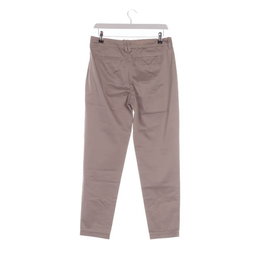 Image 2 of Trousers W28 Beige in color White | Vite EnVogue