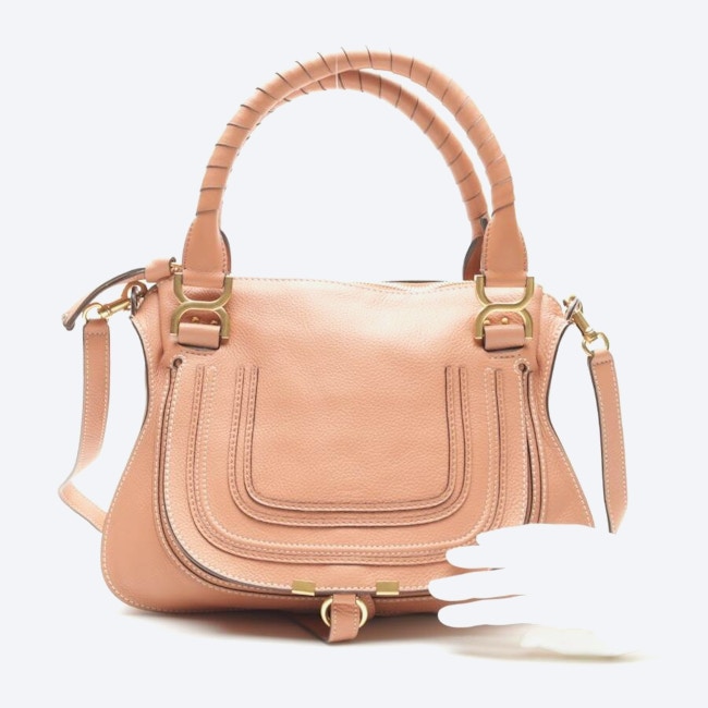 Image 4 of Marcie Medium Handbag Peach in color Orange | Vite EnVogue