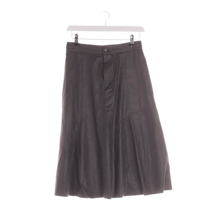 Image 1 of Skirt W26 Dark Brown in color Brown | Vite EnVogue