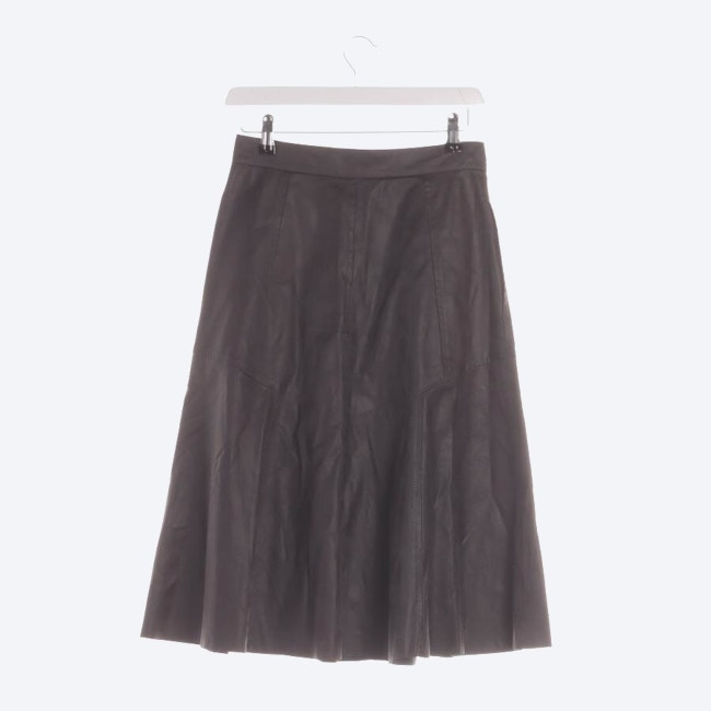 Image 2 of Skirt W26 Dark Brown in color Brown | Vite EnVogue