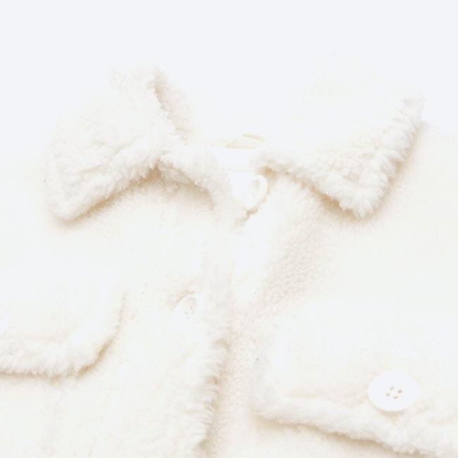 Image 3 of Between-seasons Coat 34 Cream in color White | Vite EnVogue