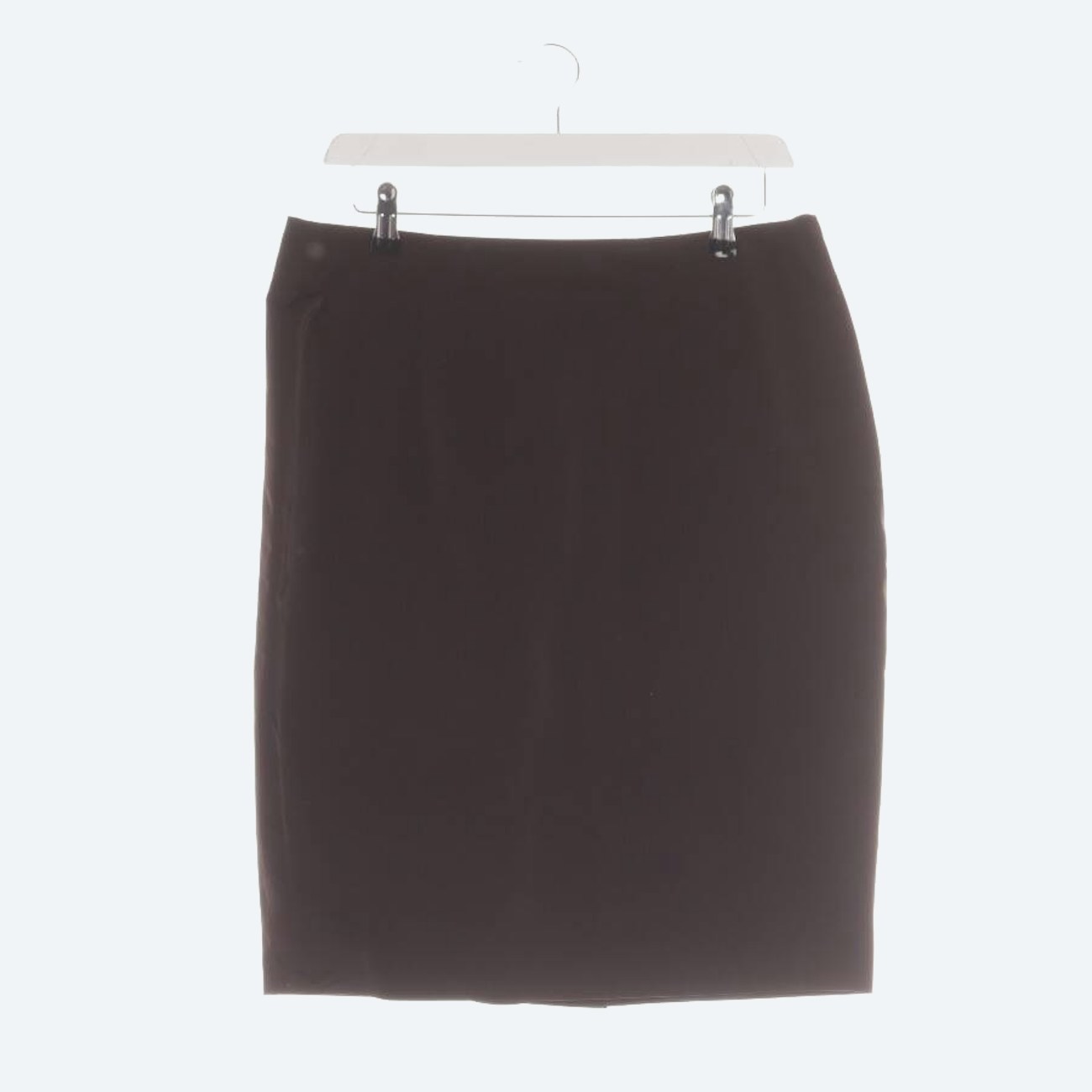 Image 1 of Skirt 40 Dark Brown in color Brown | Vite EnVogue