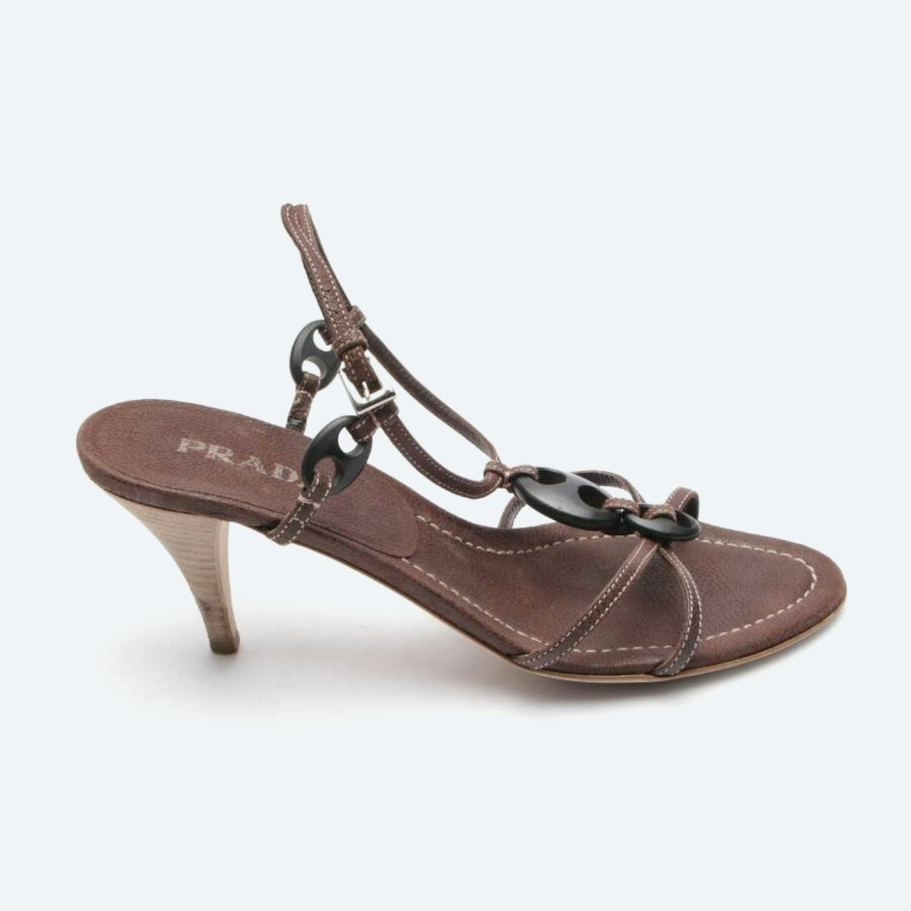 Image 1 of Heeled Sandals EUR 37 Brown in color Brown | Vite EnVogue