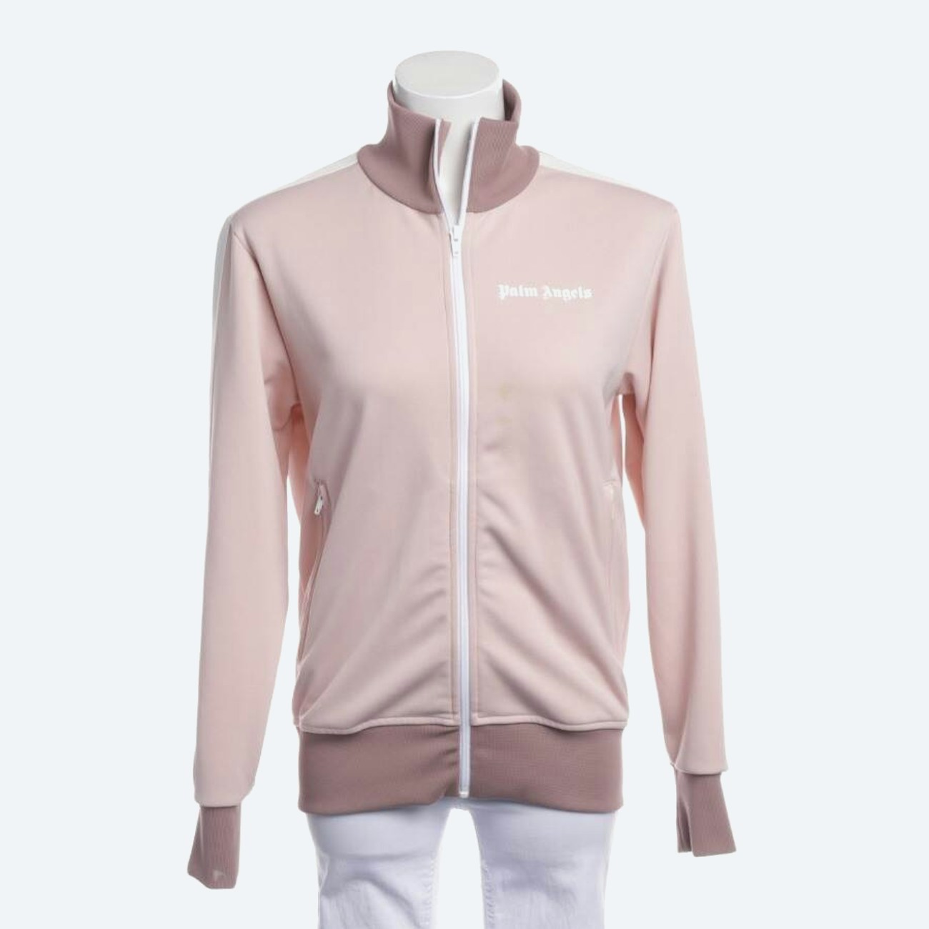 Image 1 of Sweat Jacket S Light Pink in color Pink | Vite EnVogue