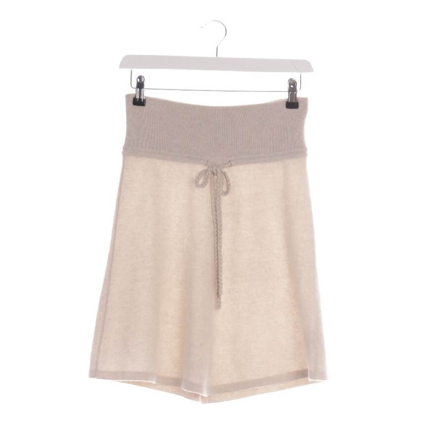 Image 1 of Cashmere Skirt 34 Beige in color White | Vite EnVogue