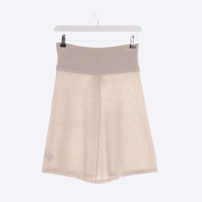 Image 2 of Cashmere Skirt 34 Beige in color White | Vite EnVogue