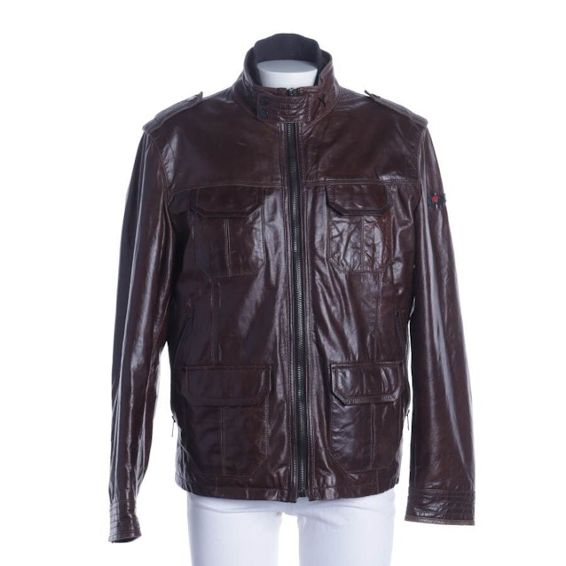 Image 1 of Leather Jacket 54 Brown | Vite EnVogue