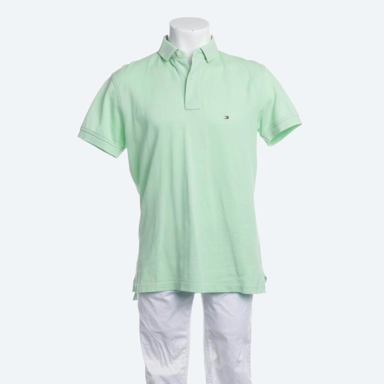Image 1 of Polo Shirt M Mint Green in color Green | Vite EnVogue