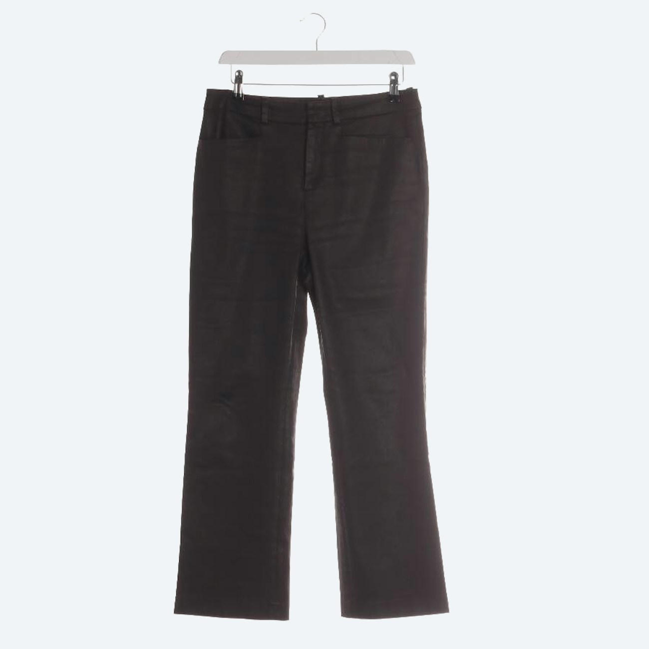 Image 1 of Trousers W29 Dark Brown in color Brown | Vite EnVogue