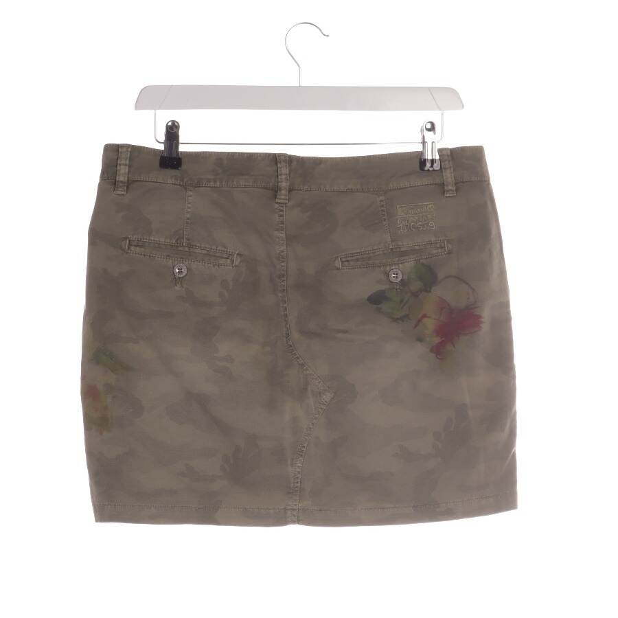 Image 2 of Mini Skirt 38 Camouflage in color Green | Vite EnVogue
