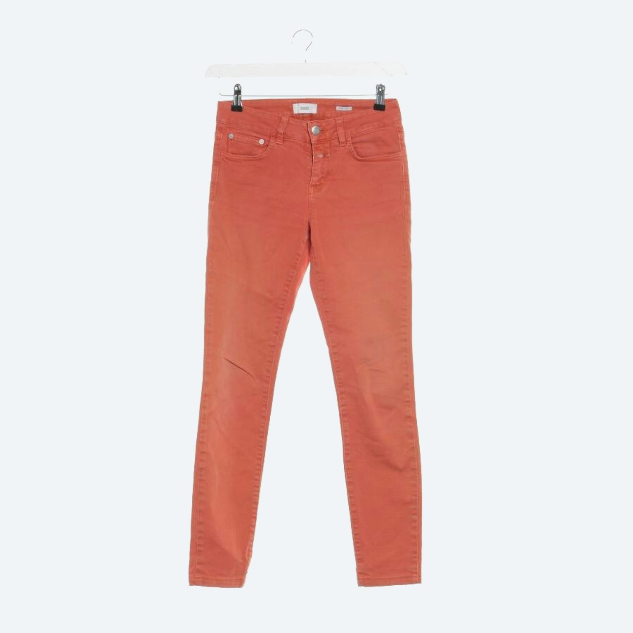 Image 1 of Jeans Skinny W26 Dark Orange in color Orange | Vite EnVogue