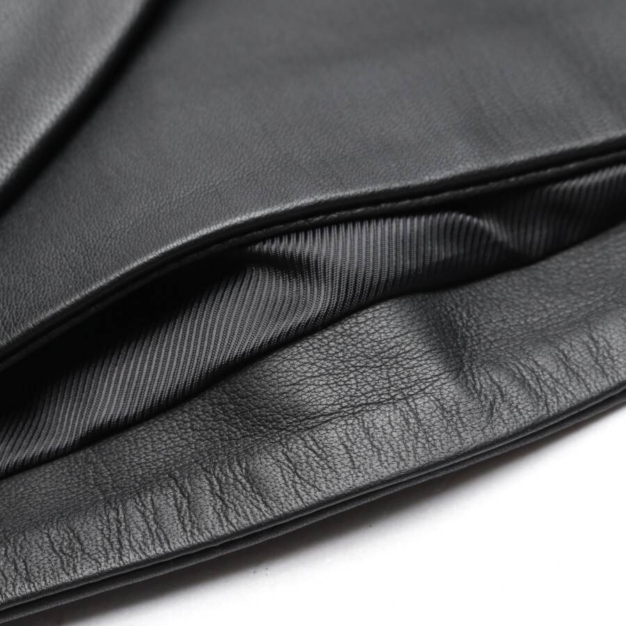 Image 4 of Leather Dress 38 Black in color Black | Vite EnVogue