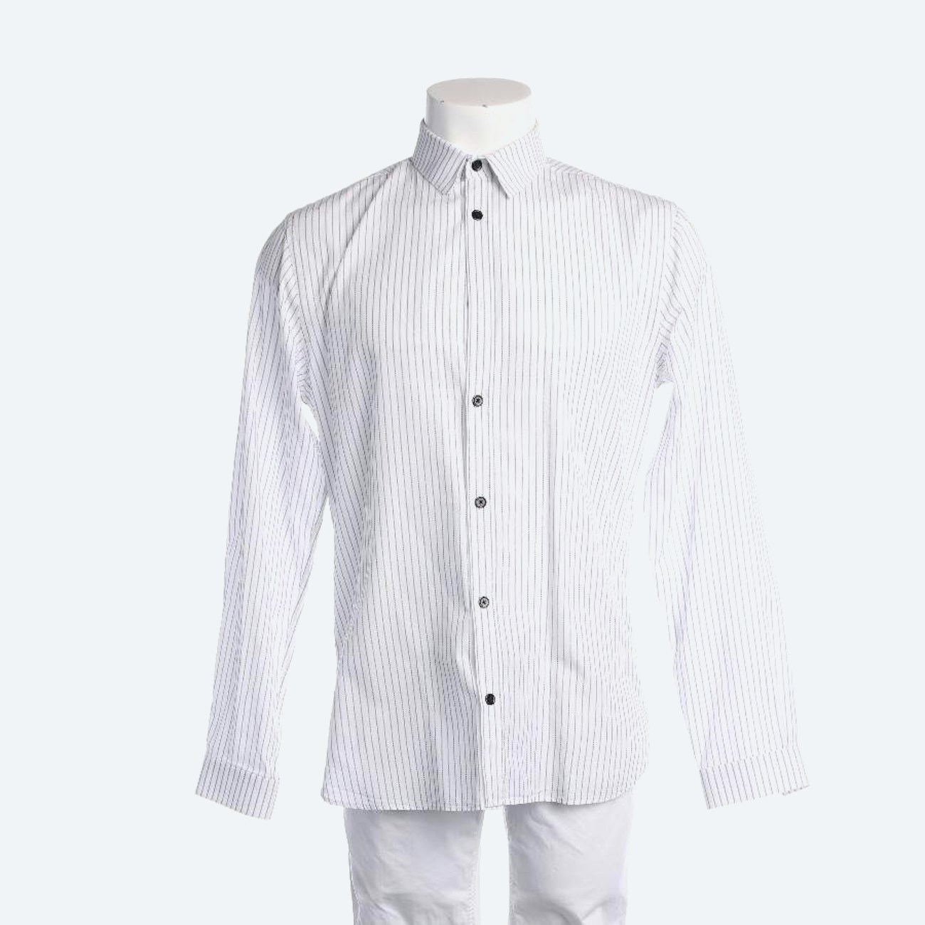 Image 1 of Casual Shirt M White in color White | Vite EnVogue