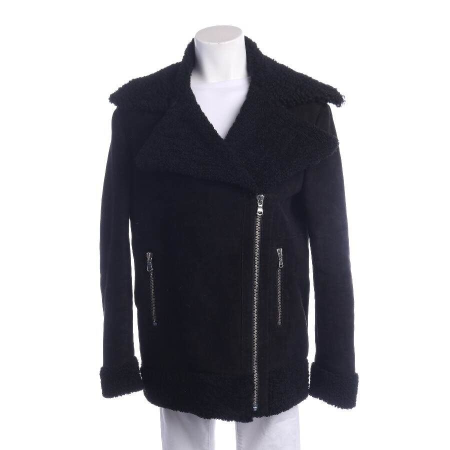 Image 1 of Sheepskin Jacket 38 Black in color Black | Vite EnVogue