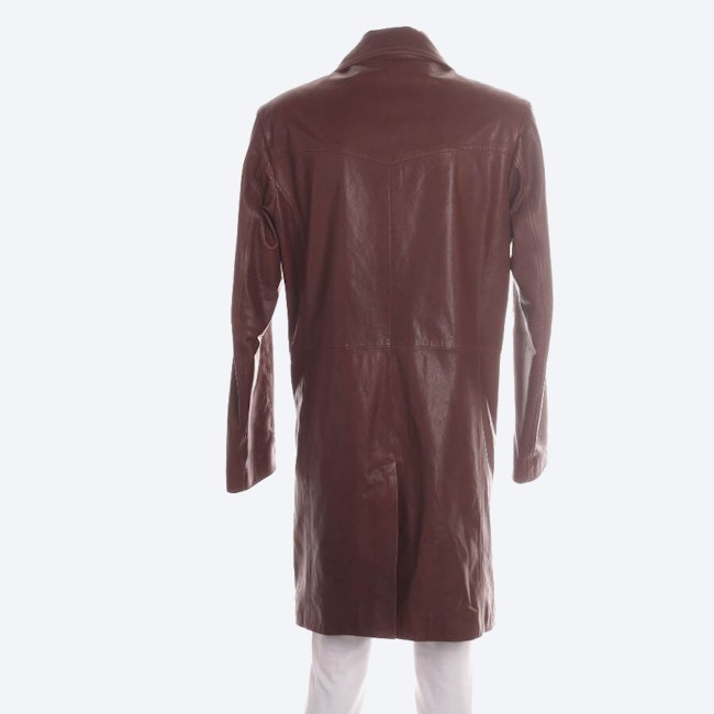 Image 2 of Leather Coat 50 Light Brown in color Brown | Vite EnVogue