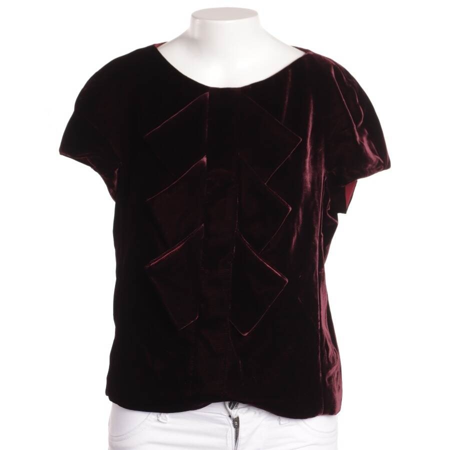 Image 1 of Shirt 38 Bordeaux in color Red | Vite EnVogue