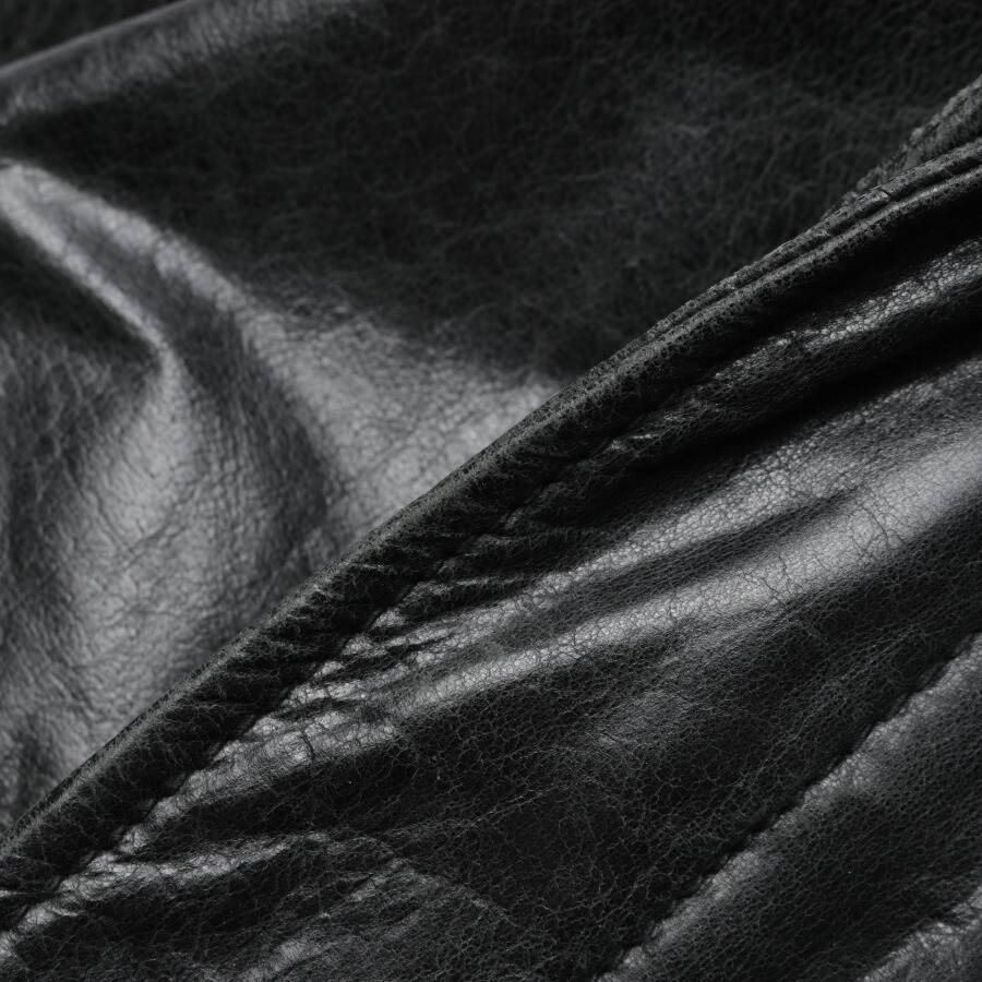 Image 4 of Leather Jacket 48 Black in color Black | Vite EnVogue