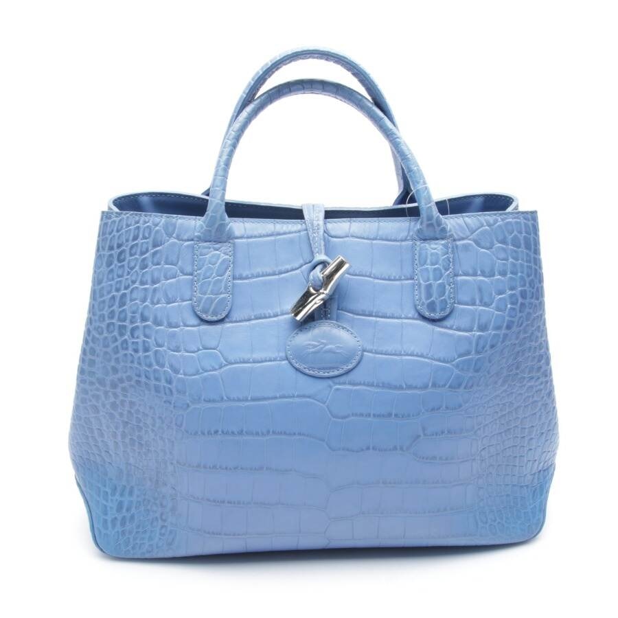 Image 1 of Légende Handbag Light Blue in color Blue | Vite EnVogue