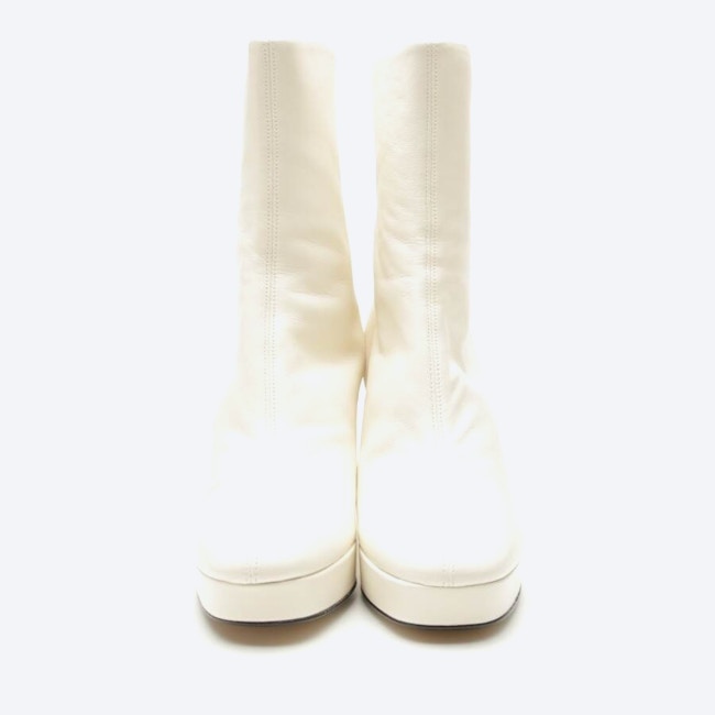 Image 2 of Ankle Boots EUR 40 Beige in color White | Vite EnVogue