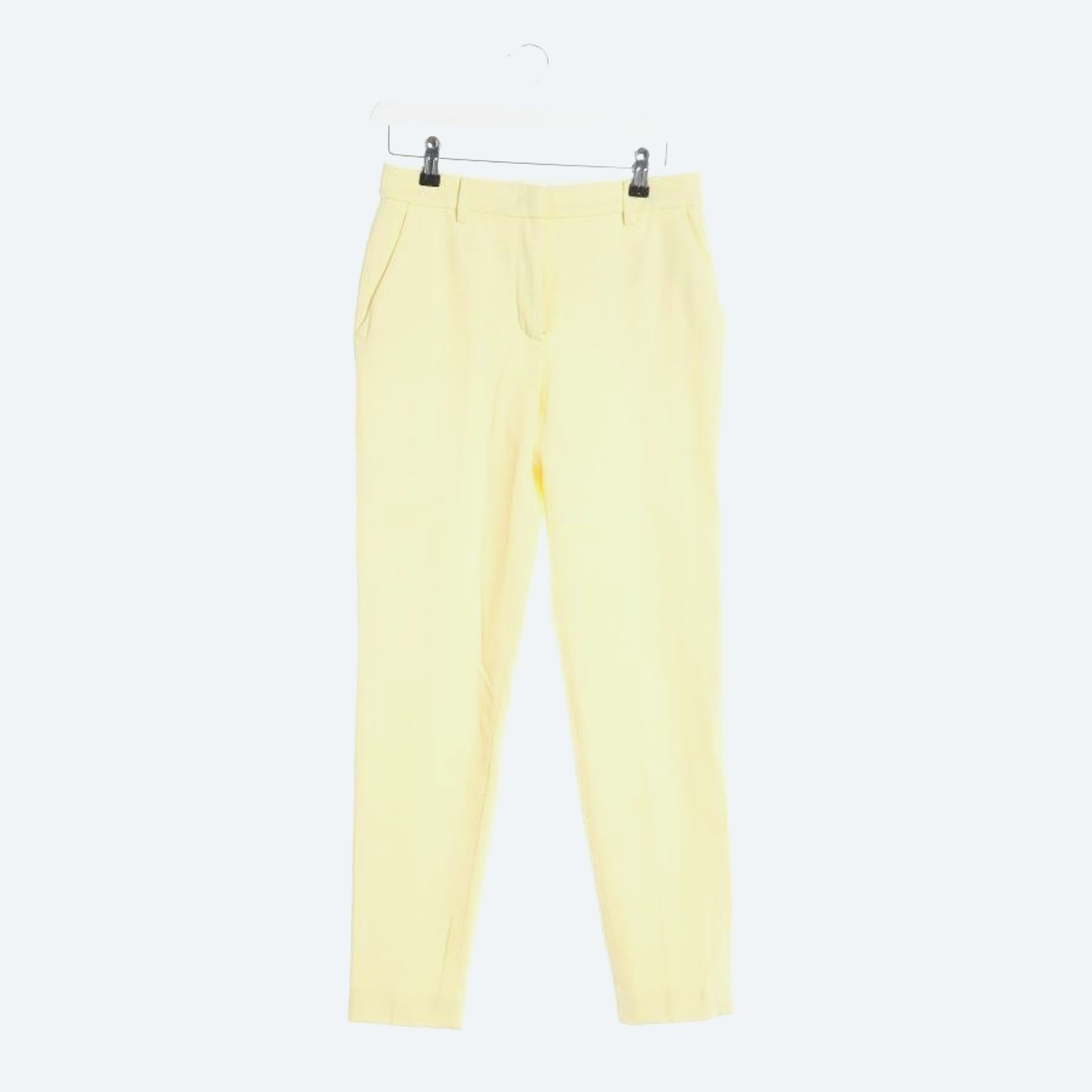 Image 1 of Trousers 36 Pastel Yellow in color Yellow | Vite EnVogue