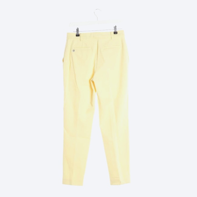 Image 2 of Trousers 36 Pastel Yellow in color Yellow | Vite EnVogue