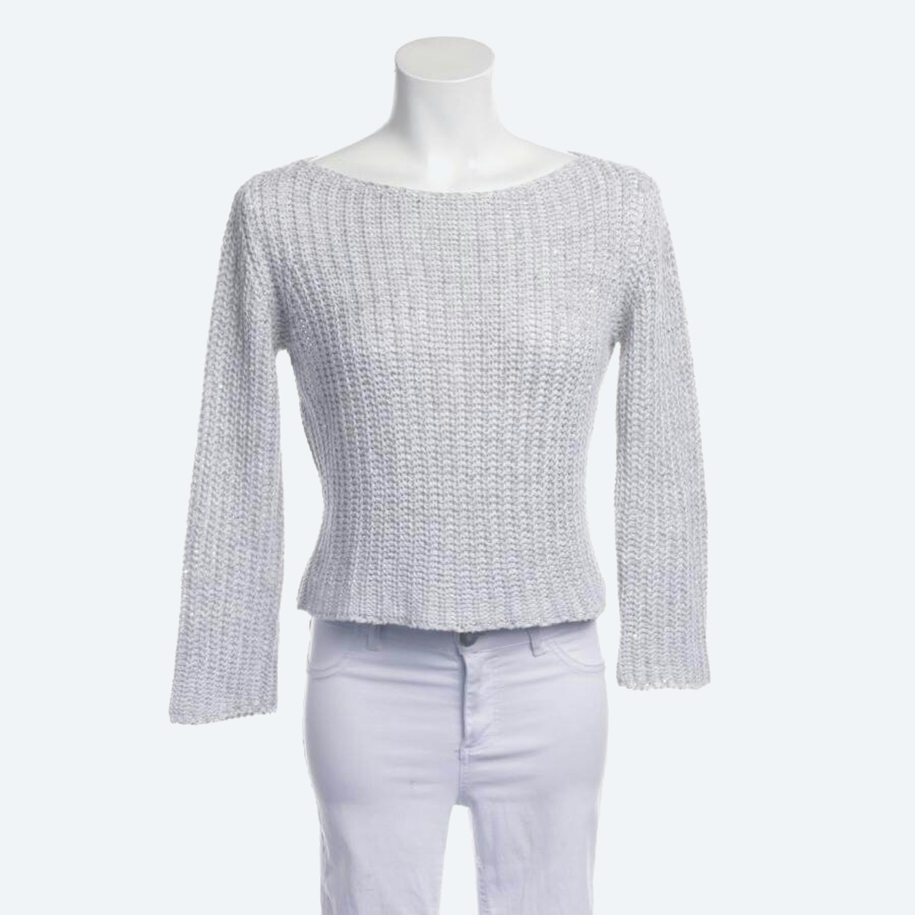 Image 1 of Jumper XS Light Gray in color Gray | Vite EnVogue
