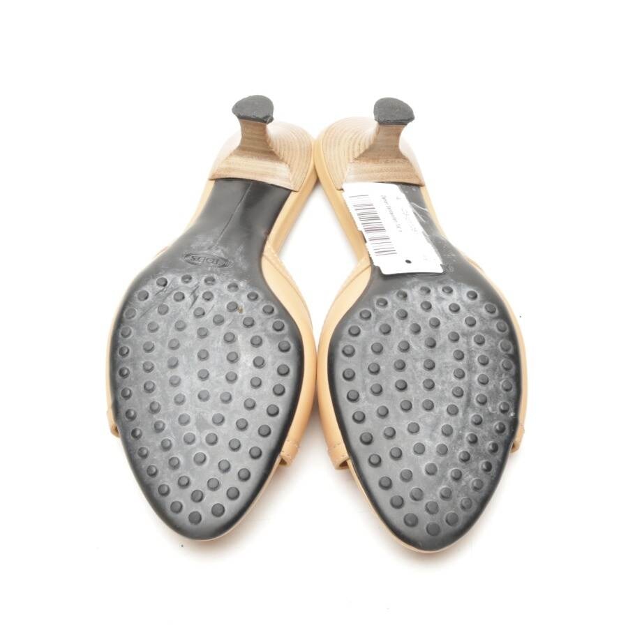 Image 4 of Heeled Sandals EUR 37.5 Light Brown in color Brown | Vite EnVogue
