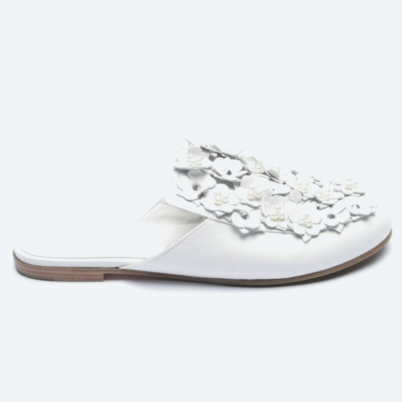 Image 1 of Mules EUR 37.5 White in color White | Vite EnVogue