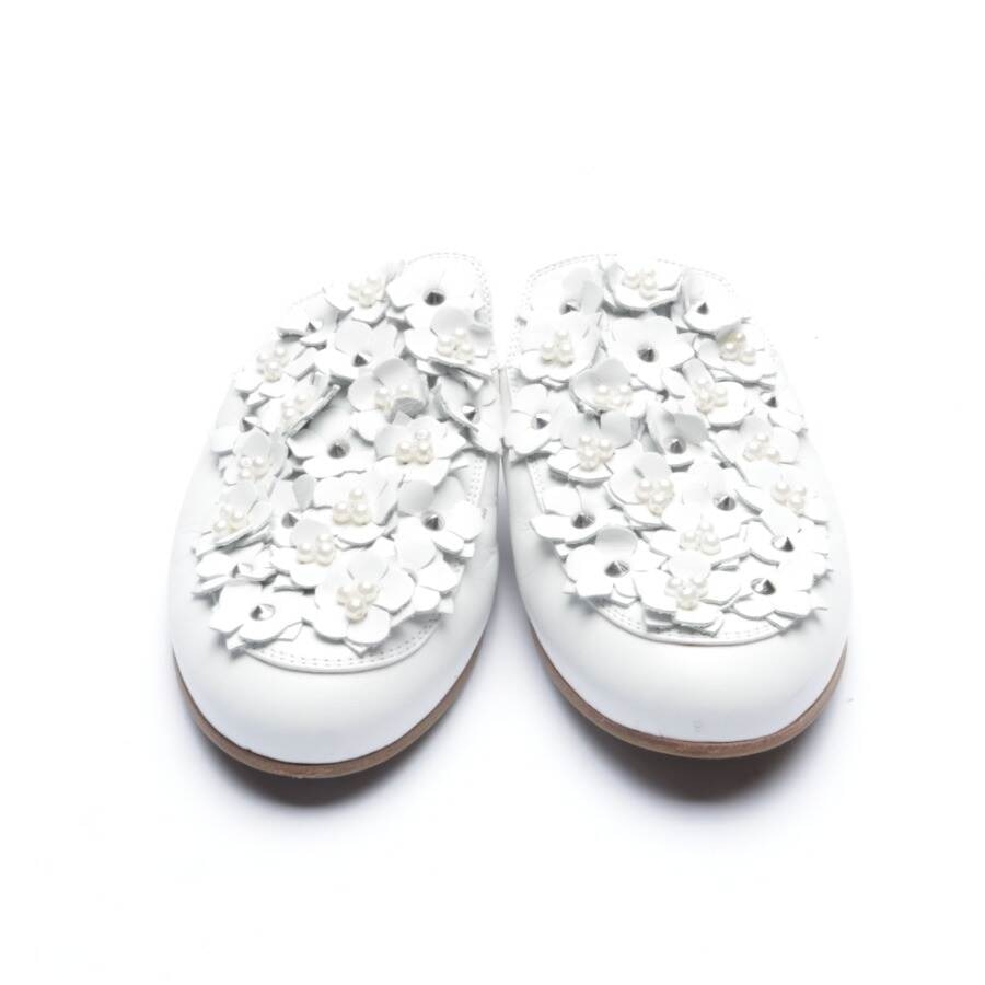 Image 2 of Mules EUR 37.5 White in color White | Vite EnVogue