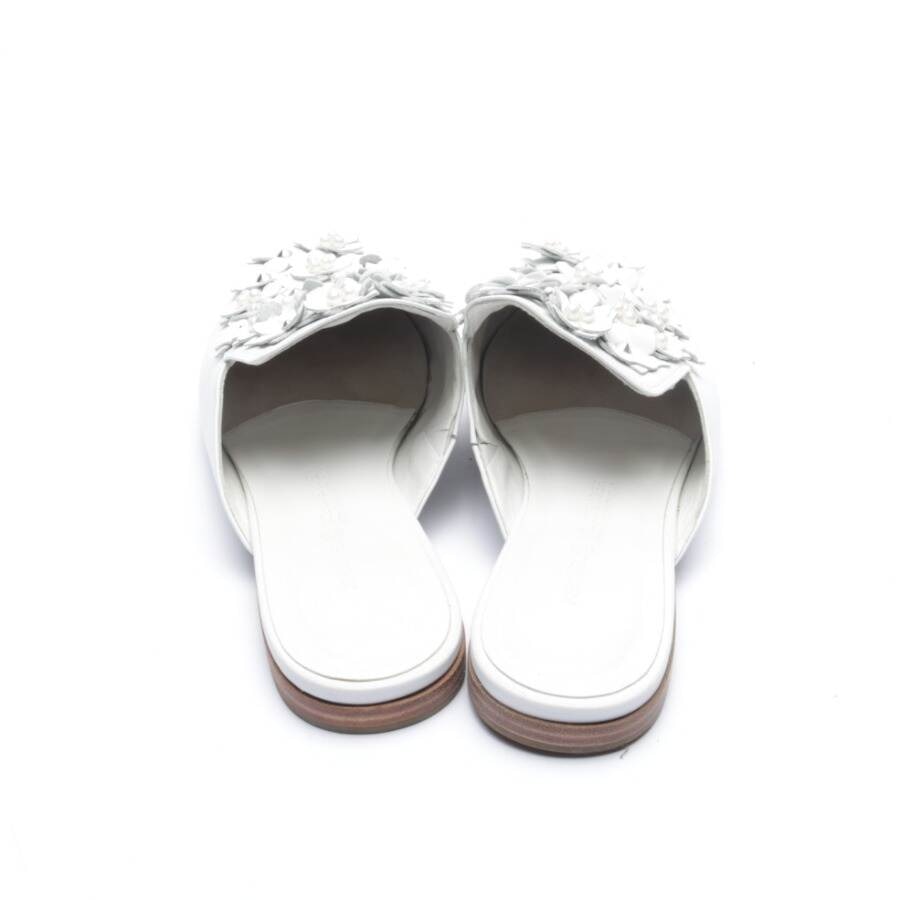 Image 3 of Mules EUR 37.5 White in color White | Vite EnVogue