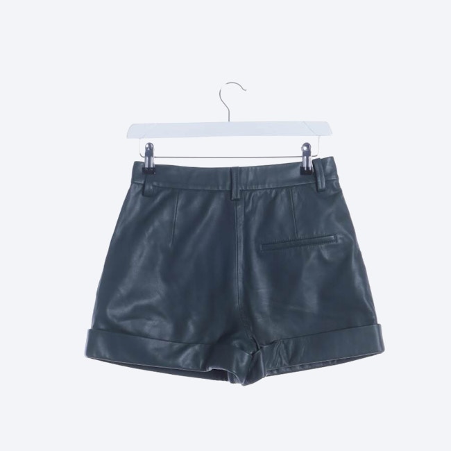 Image 2 of Leather Shorts 32 Green in color Green | Vite EnVogue