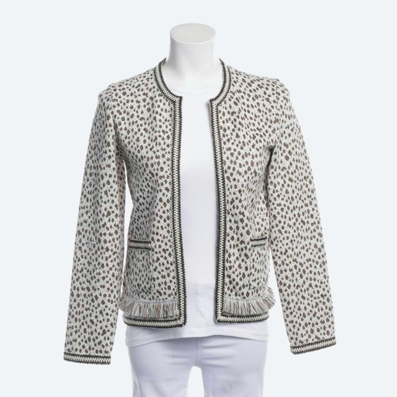Image 1 of Summer Jacket S Cream in color White | Vite EnVogue