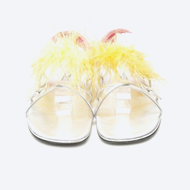 Image 2 of Sandals EUR 39.5 Silver in color Metallic | Vite EnVogue