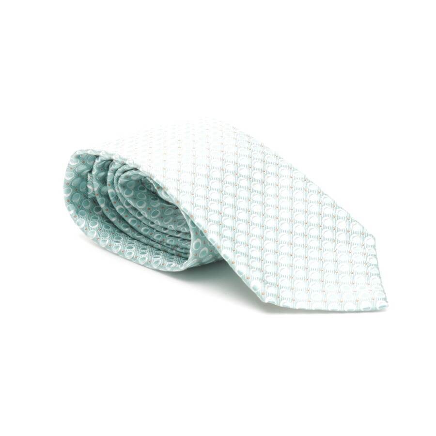 Image 1 of Silk Tie Light Green in color Green | Vite EnVogue