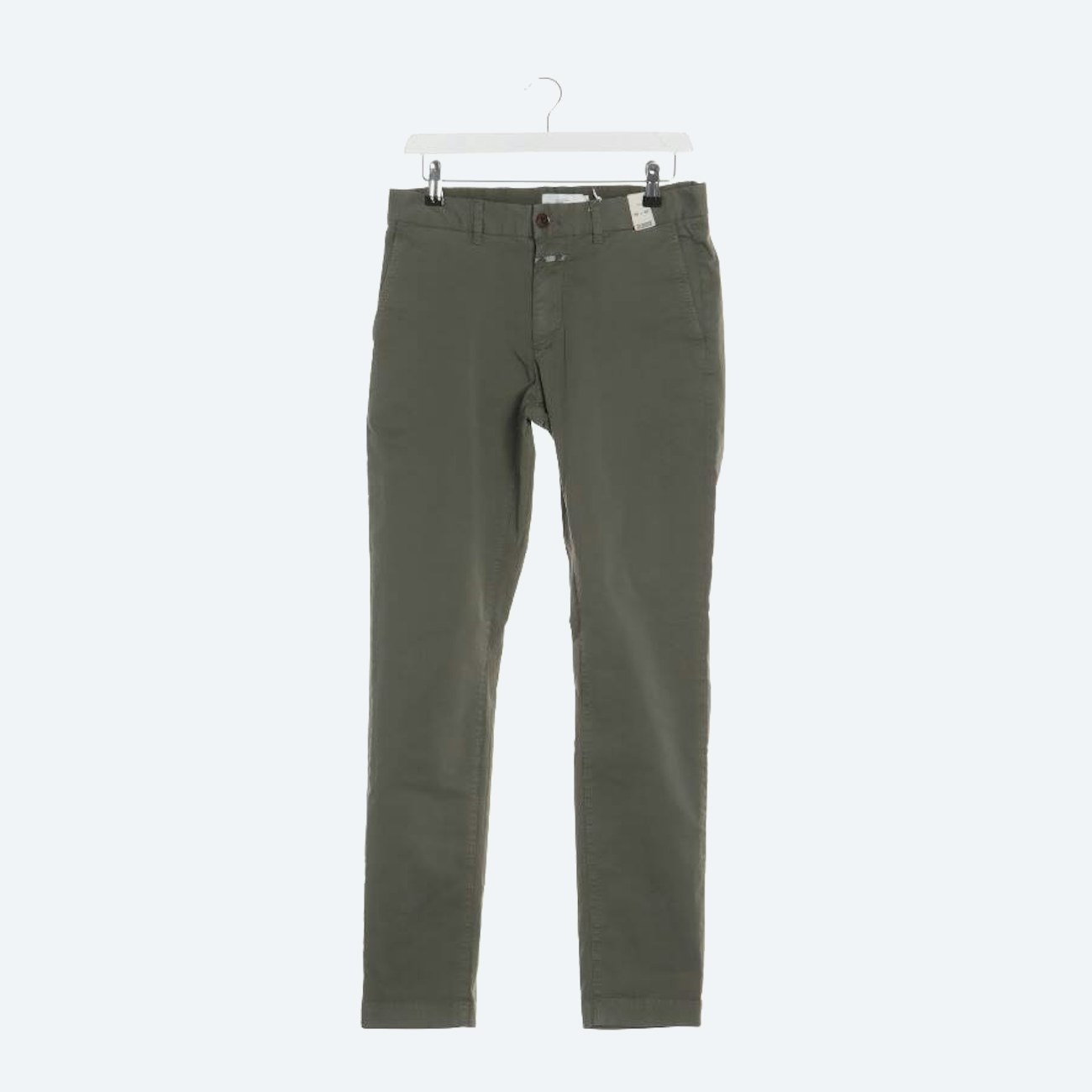 Image 1 of Trousers W29 Green in color Green | Vite EnVogue