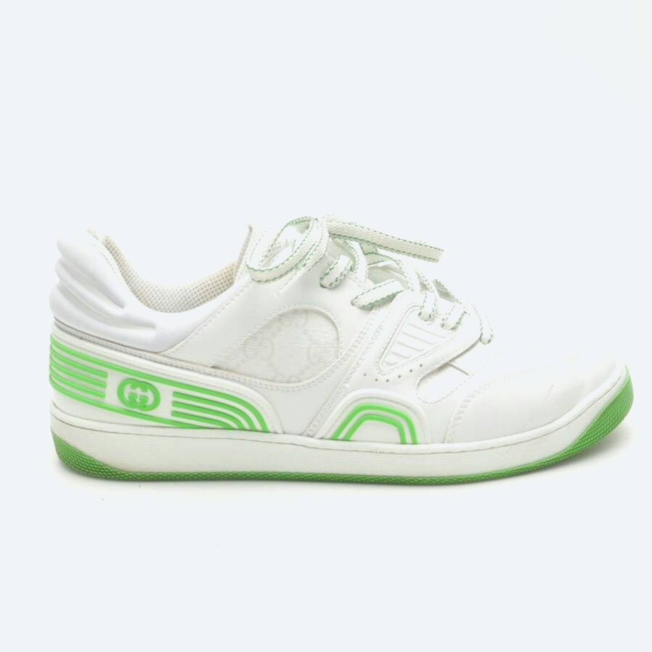 Image 1 of Gucci Basket Sneakers EUR 43 White in color White | Vite EnVogue