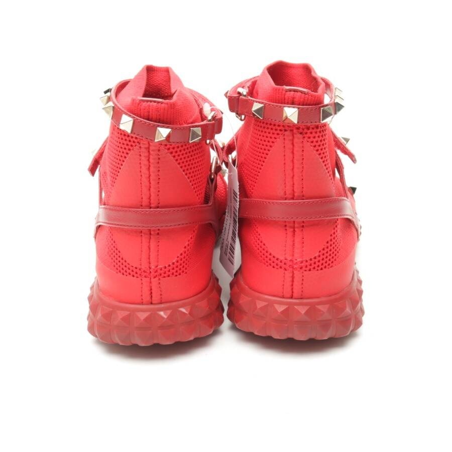 Image 3 of Rockstud High-Top Sneakers EUR 37 Red in color Red | Vite EnVogue