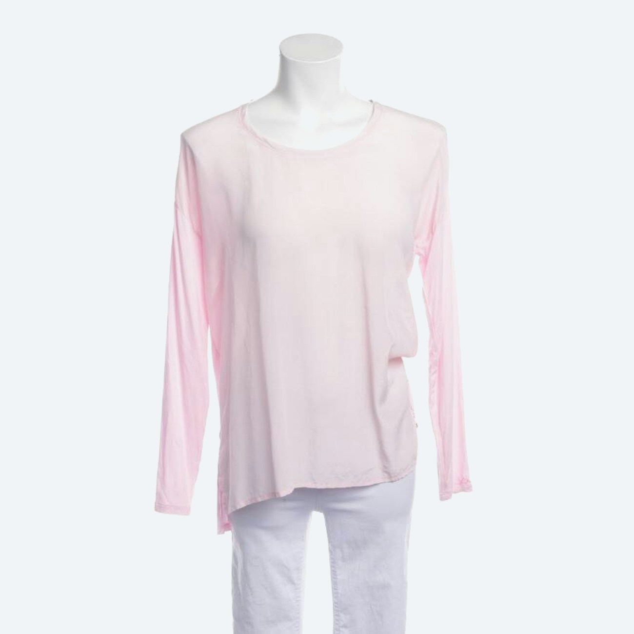 Image 1 of Silk Longsleeve S Light Pink in color Pink | Vite EnVogue