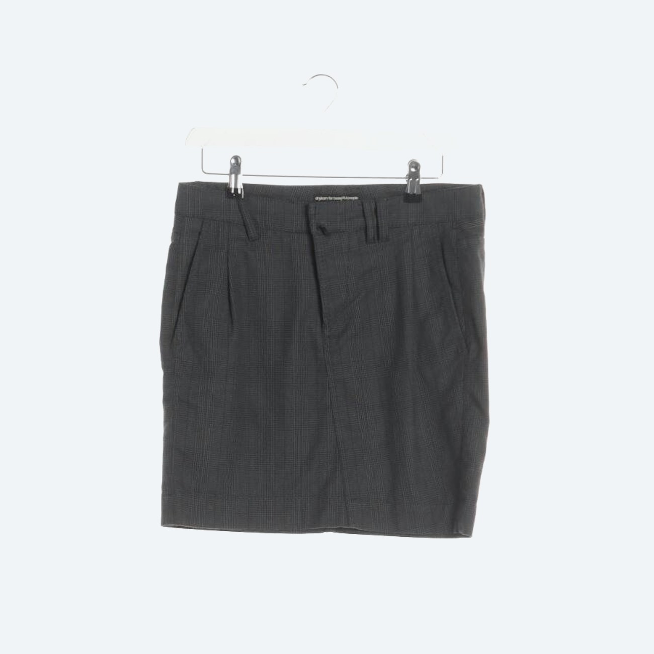 Image 1 of Mini Skirt W27 Gray in color Gray | Vite EnVogue