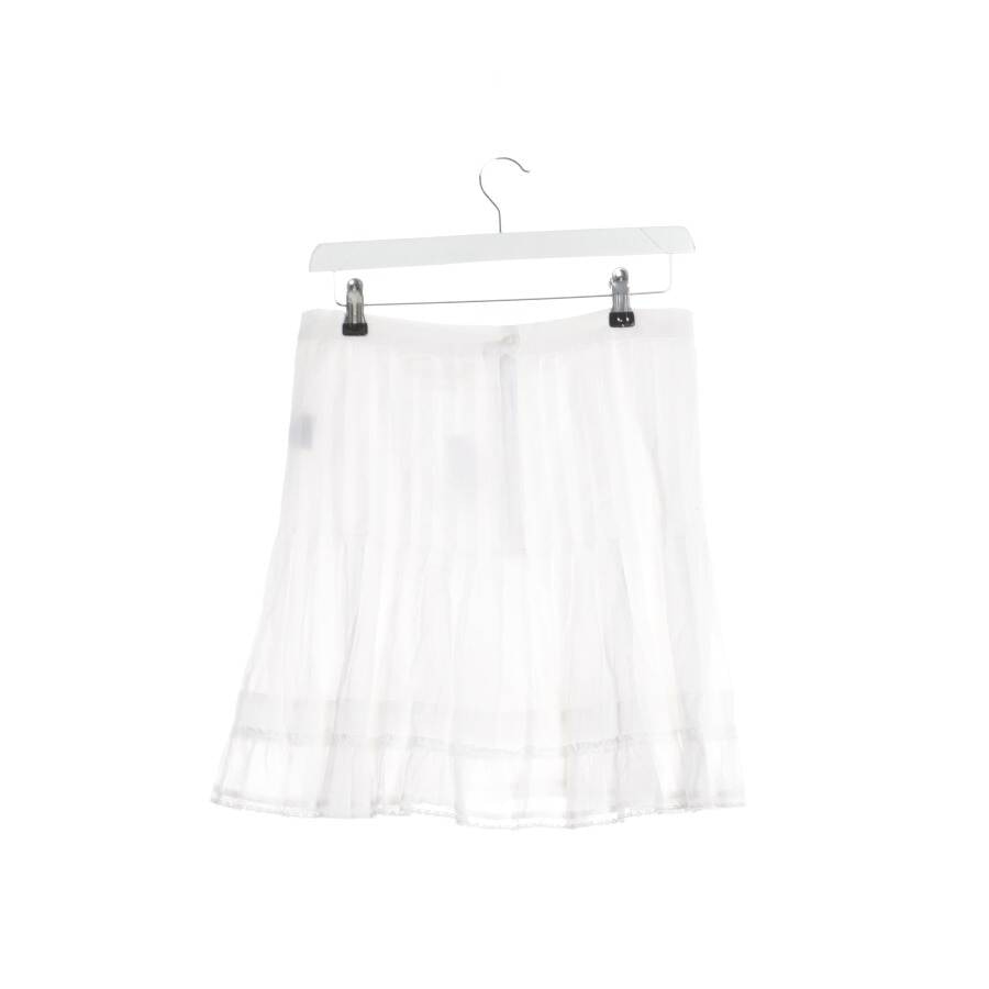 Image 2 of Mini Skirt 34 White in color White | Vite EnVogue