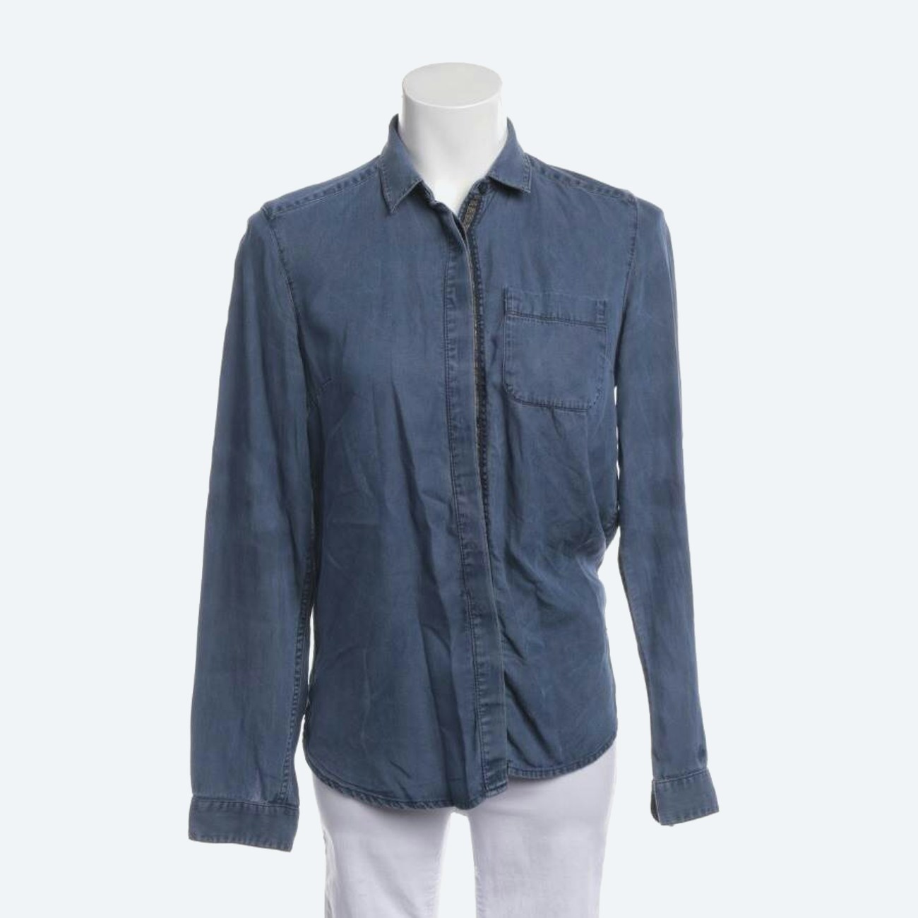 Image 1 of Jeans Shirt 34 Blue in color Blue | Vite EnVogue