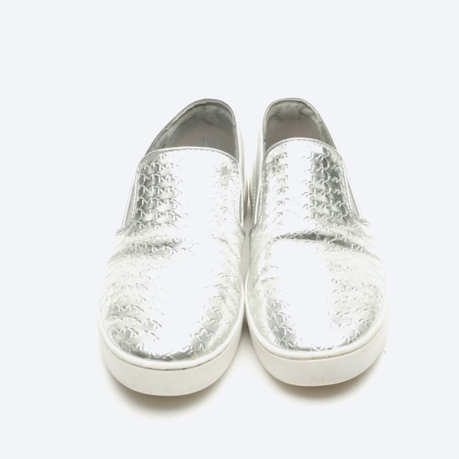 Image 2 of Loafers EUR 38.5 Silver in color Metallic | Vite EnVogue