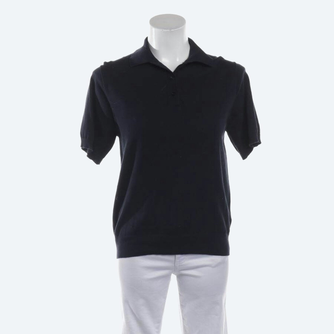 Image 1 of Polo Shirt 40 Navy in color Blue | Vite EnVogue