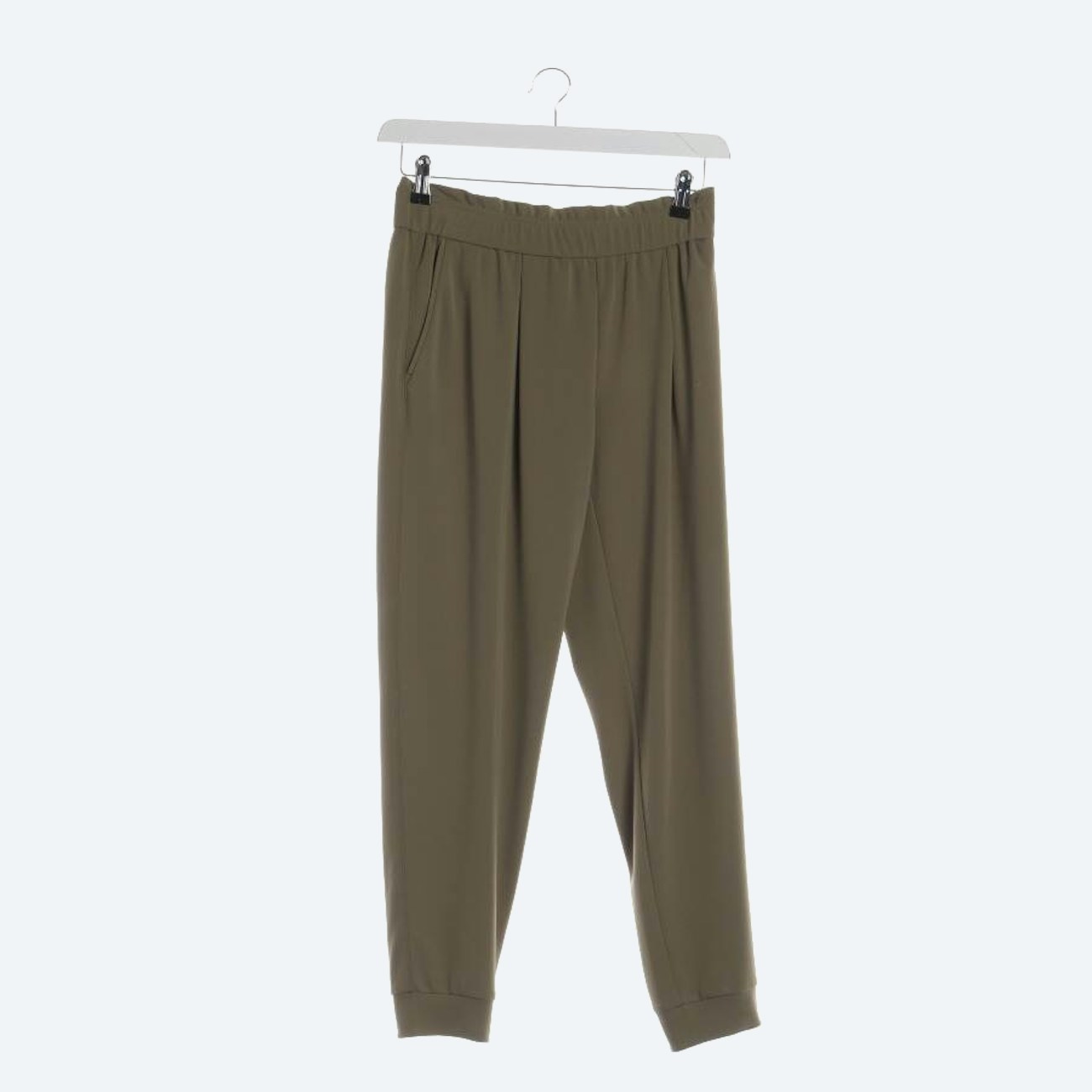 Image 1 of Trousers 36 Olive Green in color Green | Vite EnVogue