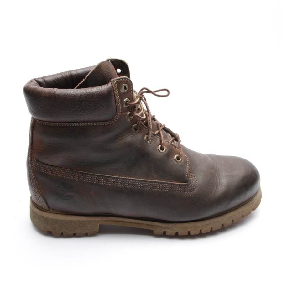Image 1 of Ankle Boots EUR 47 Dark Brown in color Brown | Vite EnVogue