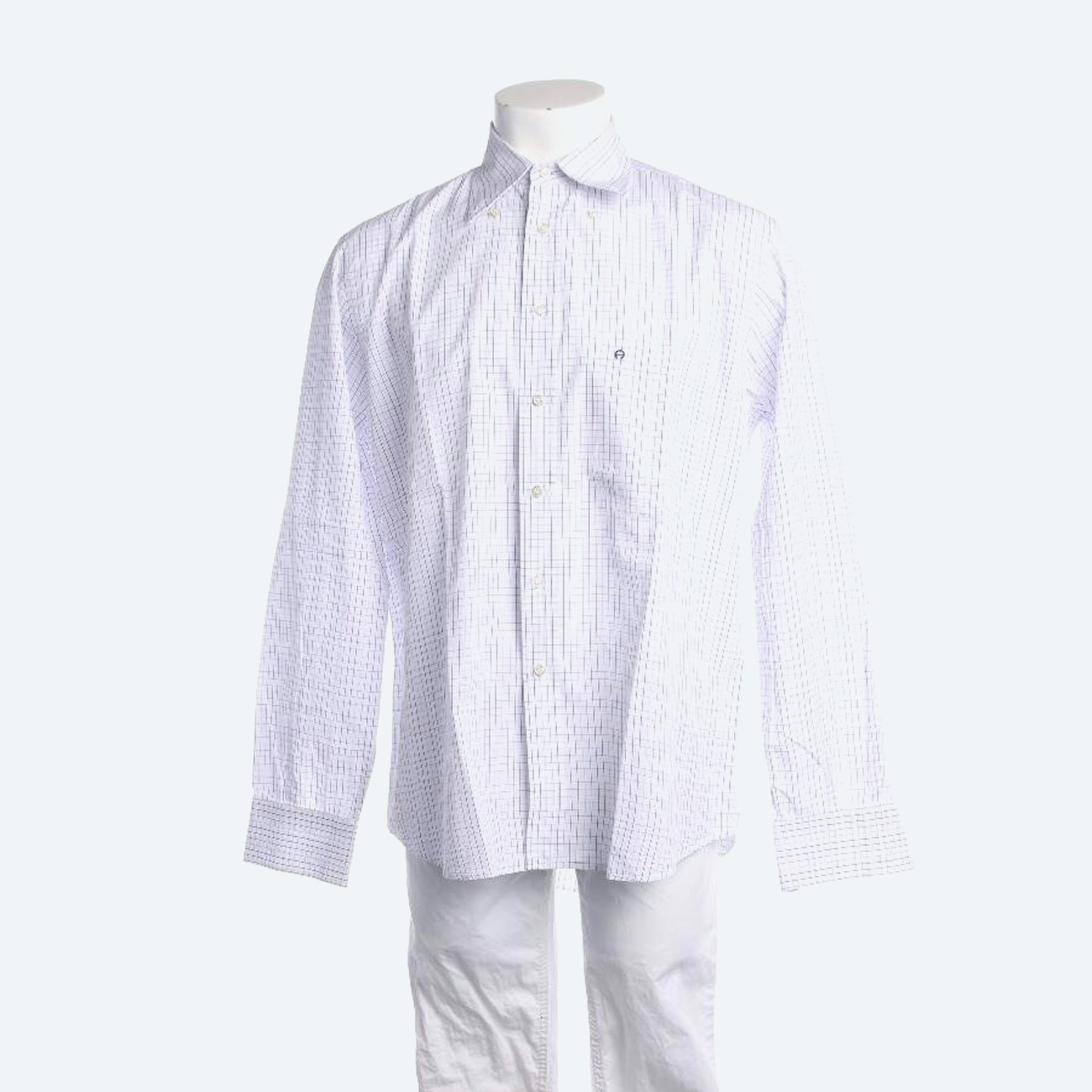 Image 1 of Casual Shirt 41 White in color White | Vite EnVogue
