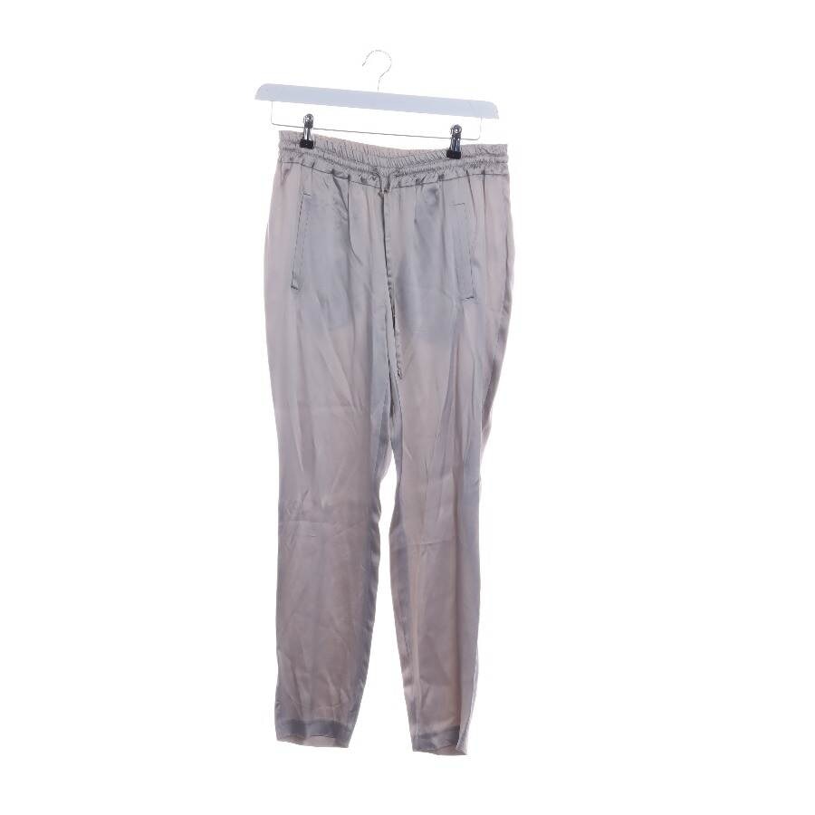 Image 1 of Trousers 42 Silver in color Metallic | Vite EnVogue