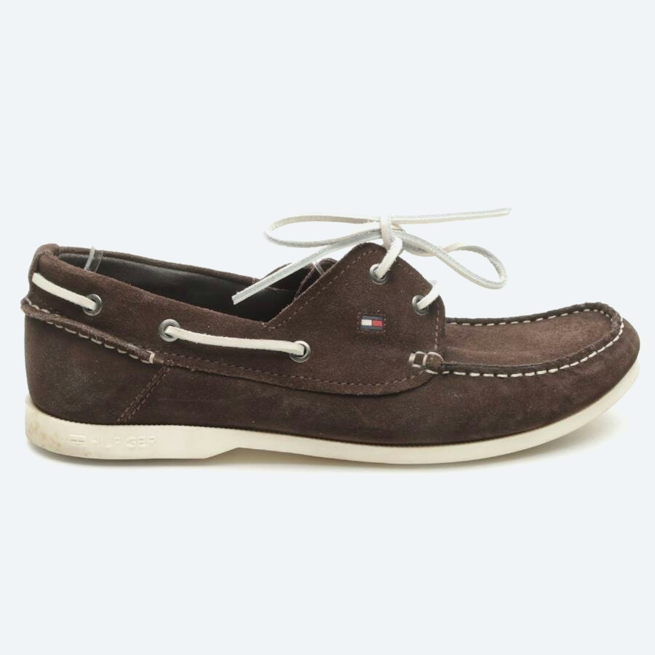 Image 1 of Deck Shoes EUR 44 Dark Brown in color Brown | Vite EnVogue