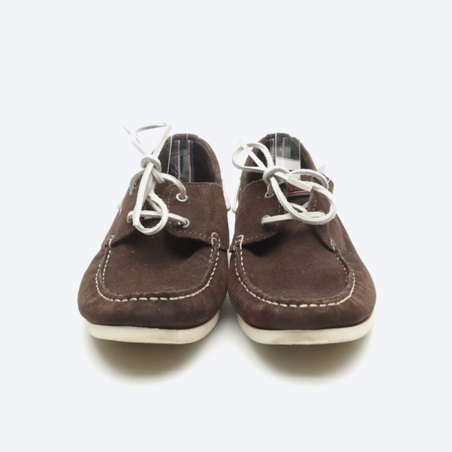 Image 2 of Deck Shoes EUR 44 Dark Brown in color Brown | Vite EnVogue
